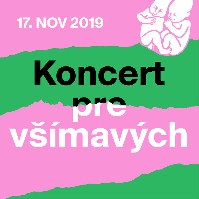 Koncert pre všímavých 17.11. v Umelke a vo Fuge