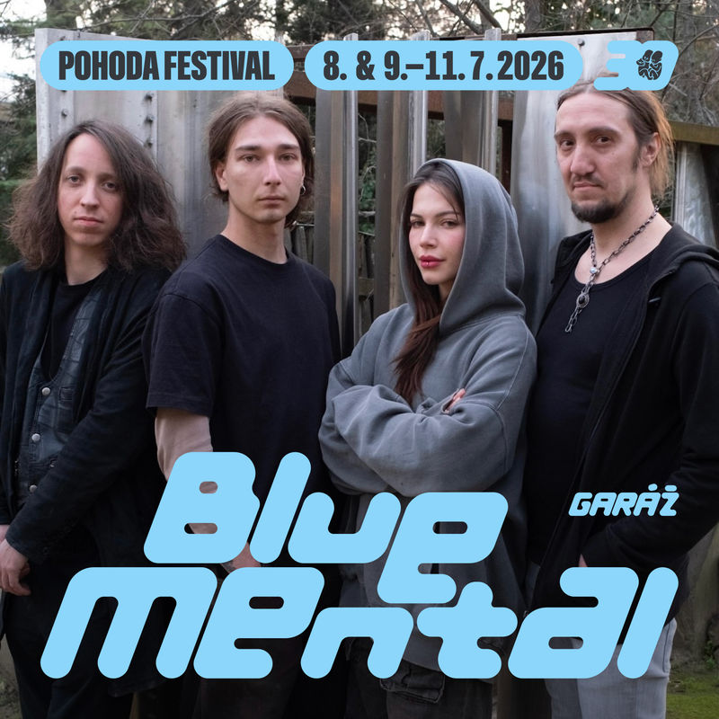 Blue Mental will bring their atmospheric sludge sound to Pohoda