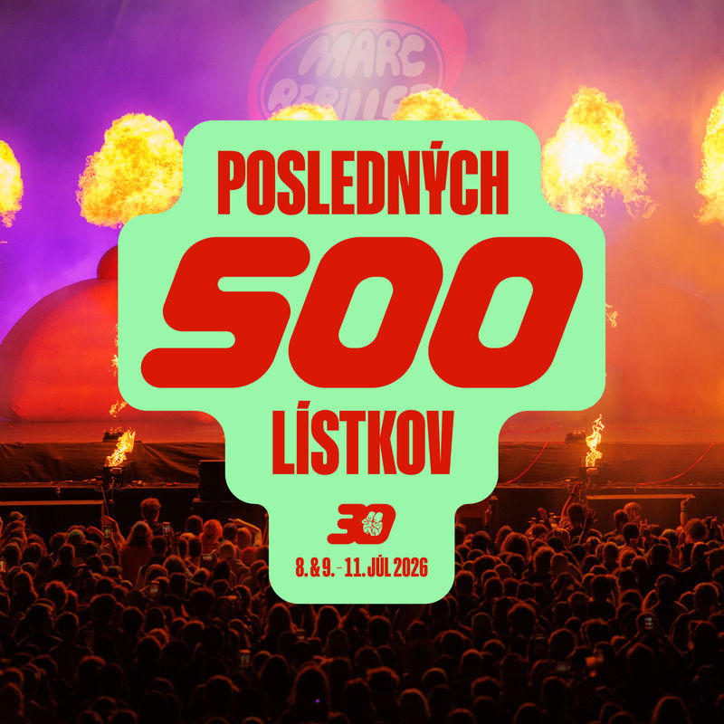 Na Pohodu 2026 ostáva posledných 500 lístkov