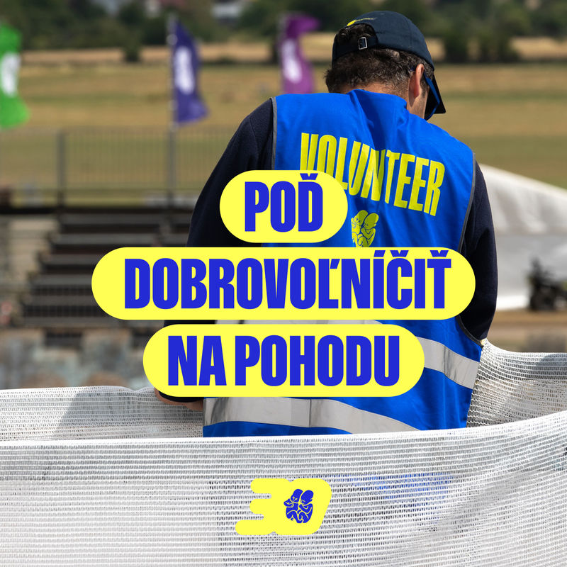 Volunteers at Pohoda 2026