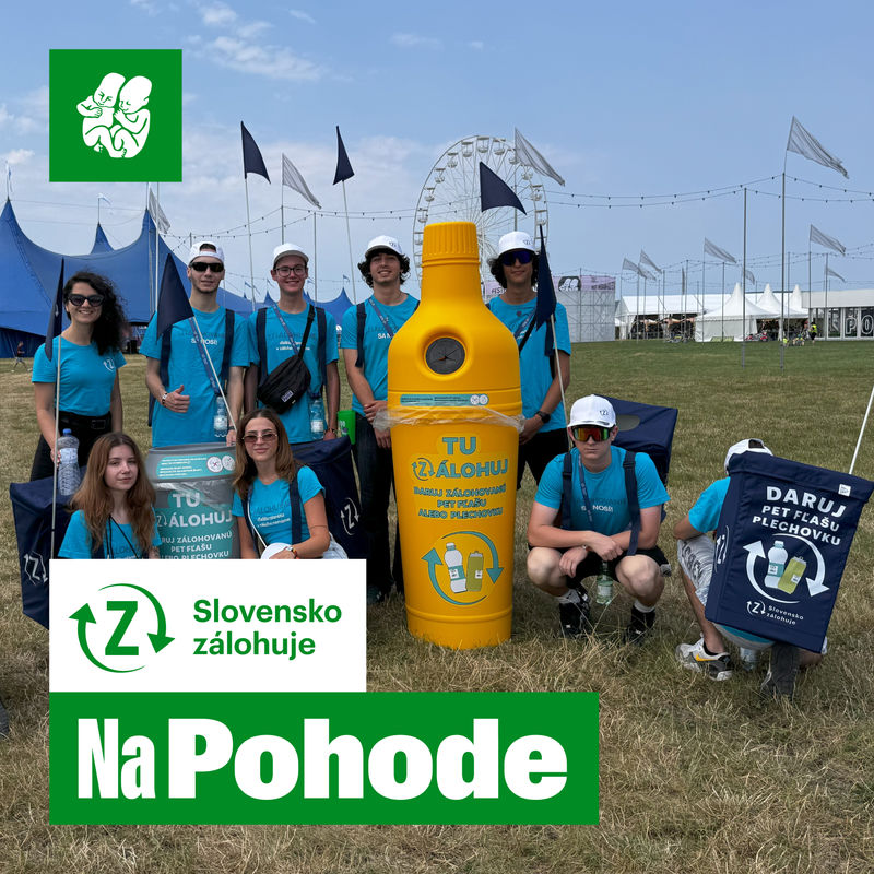 Správca zálohového systému opäť na Pohode