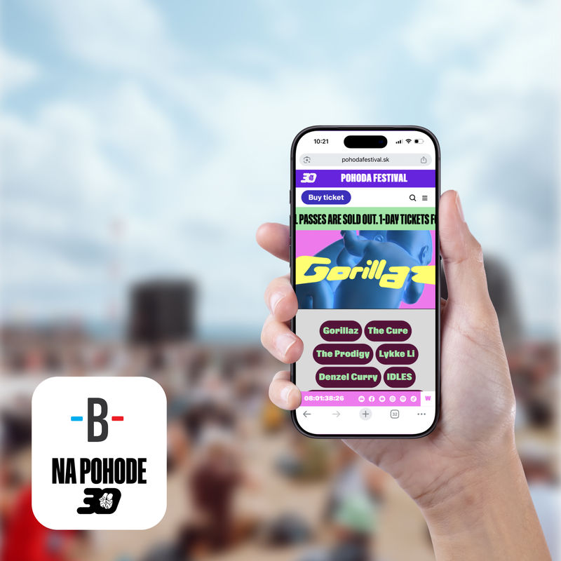 Užite si festival Pohodu naplno aj vďaka bonet.systems