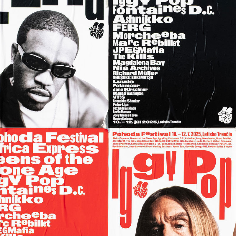 Visual Identity of Pohoda 2025: A Timeless Design by Studio Andrej & Andrej Inspired by Music Magazines