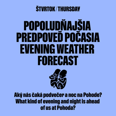 10. 7. – Počasie na popoludnie a večer