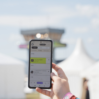 Aktualizujte si našu festivalovú appku a zapnite si notifikácie, aby vám nič neušlo