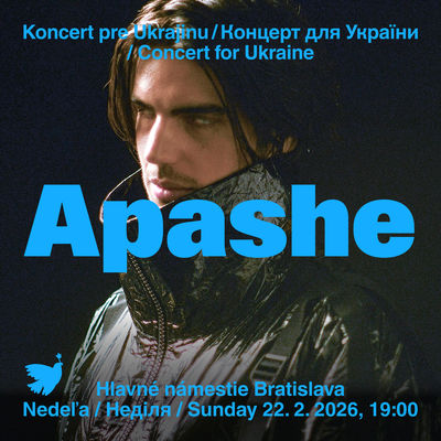 Apashe na Koncerte pre Ukrajinu