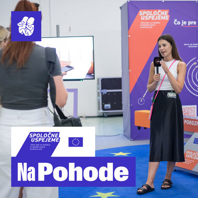 Európska komisia s kampaňou “Spoločne uspejeme” na Pohode 2025