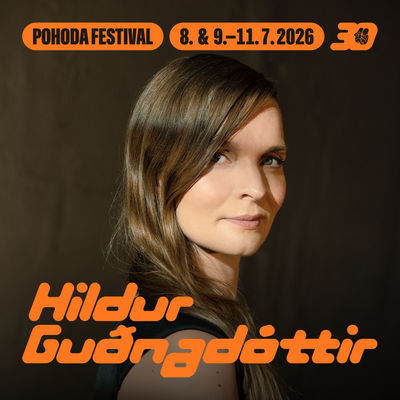 The phenomenal Icelandic cellist and composer Hildur Guðnadóttir, accompanied by an orchestra of more than 30 members, at Pohoda 2026