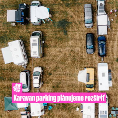 Karavan parking na Pohodu 2026 plánujeme rozšíriť, dajte si pozor pri nákupe z druhej ruky