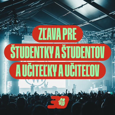 Na Deň učiteľov pripomíname špeciálnu zľavu pre učiteľov aj študentov na Pohodu 2026