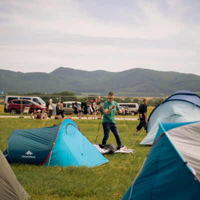 In the Silent Camp less than 50 camping spots remain