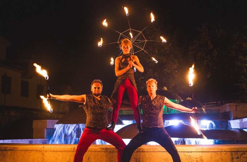 CirKusKus - Ohňová show