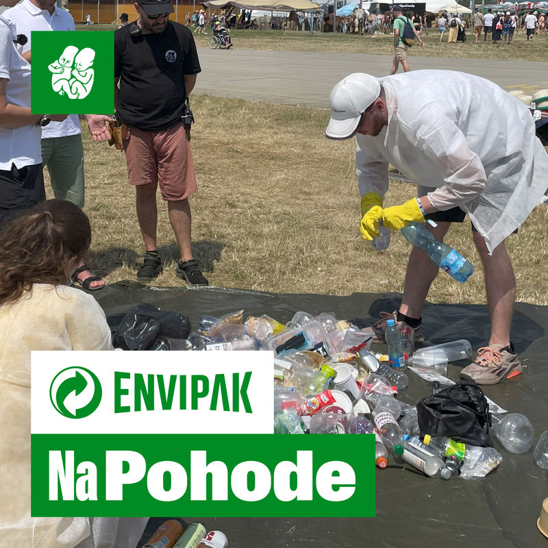 Aj tento rok sa ENVI - PAK na Pohode postará o správne triedenie odpadu