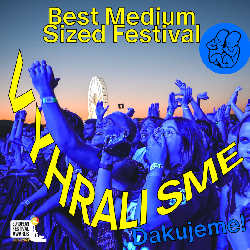 Pohoda named the Best Medium-Sized Festival in Europe at the most prestigious European Festival Awards 2023