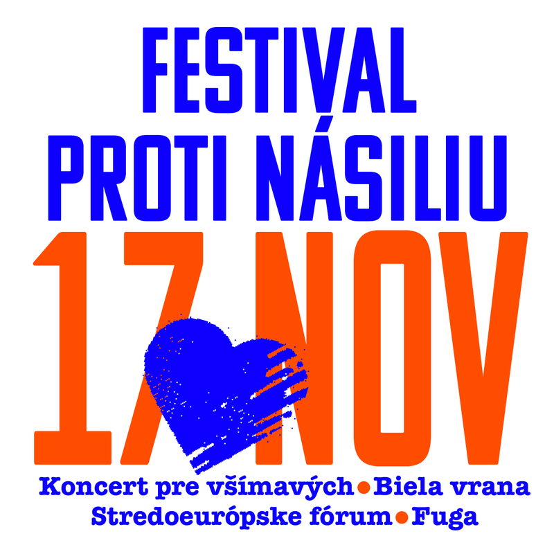 Festival against violence on November 17 in Bratislava | Pohoda Festival