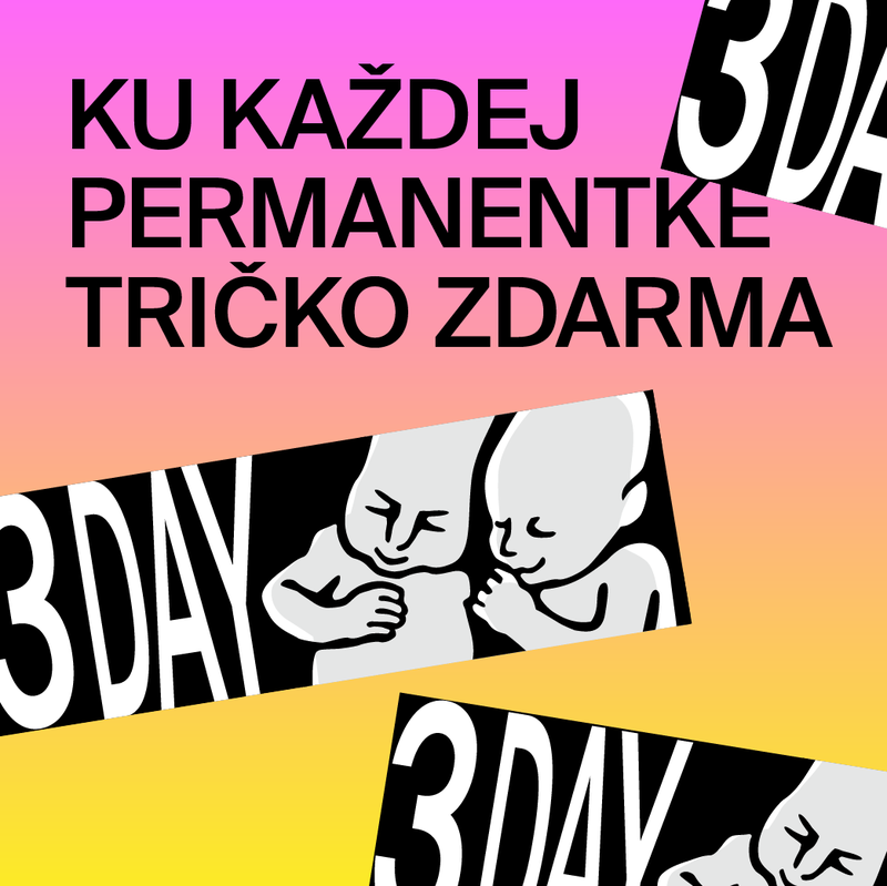 K permanentke tričko zdarma