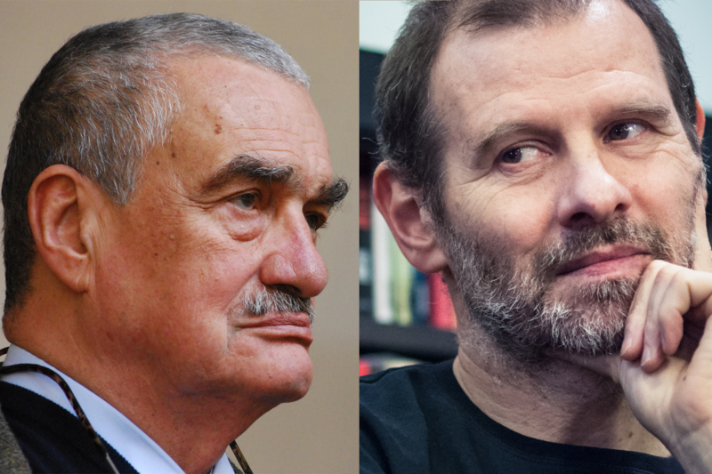 Karel Schwarzenberg a Martin M. Šimečka v Literárnom stane Martinus.sk o samizdatoch