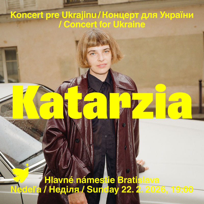 Katarzia na Koncerte pre Ukrajinu