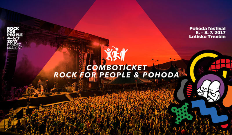 Kombo vstupenky na Pohodu a Rock for People 2017