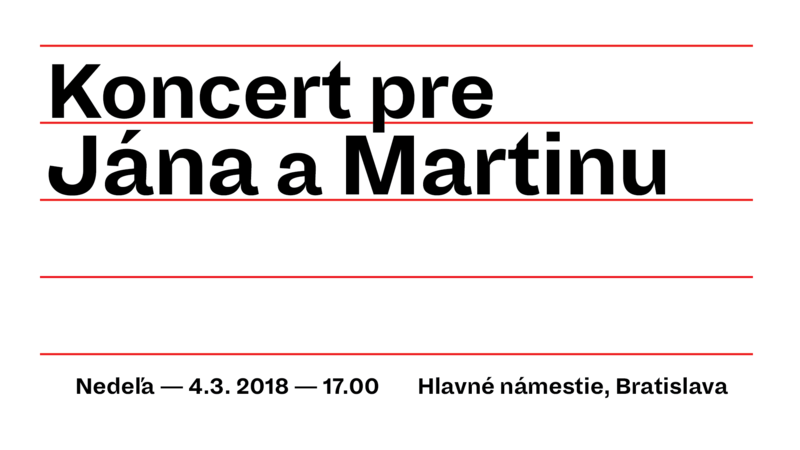 Concert for Ján and Martina