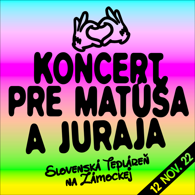 Koncert pre Matúša a Juraja - livestream