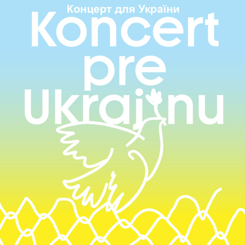 Koncert pre Ukrajinu 27.2. v Bratislave