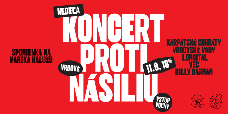 Concert against violence – in memory of Marek Kaluža
