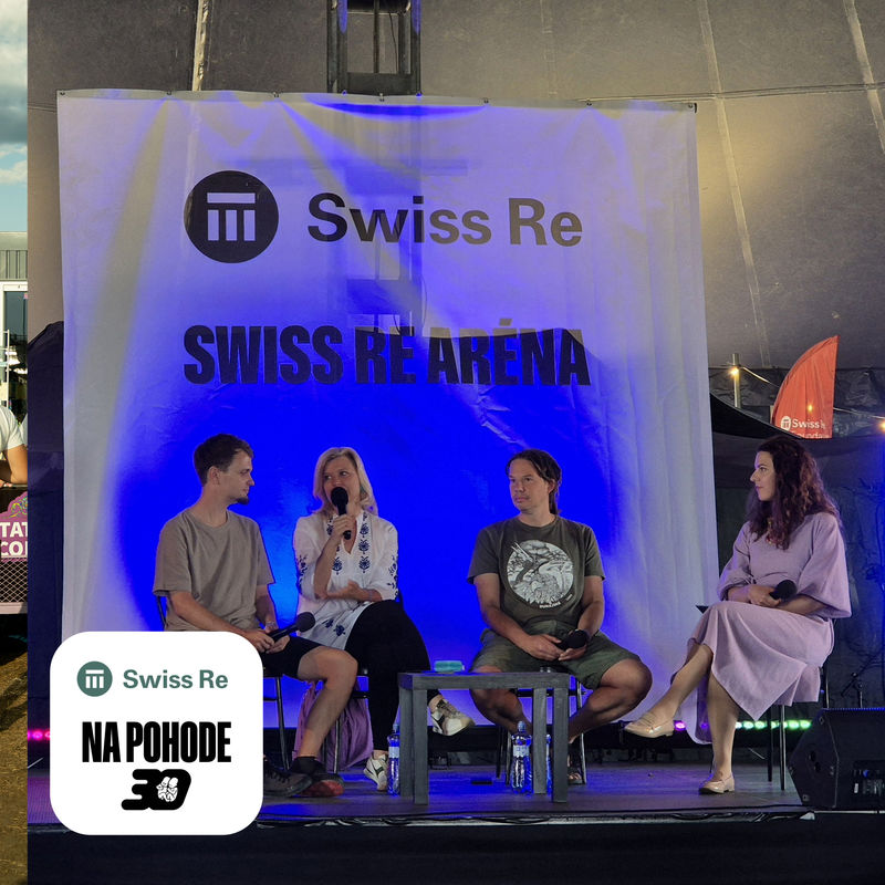 Malé činy s veľkým dopadom: Swiss Re prinesie do NGO Arény diskusie o dobrovoľníctve a odolnosti
