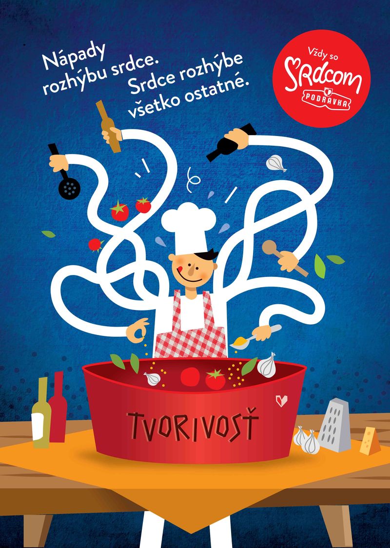 Ochutnávka Ajvaru, suveníry z cestovín a iné aktivity v stánku Podravky