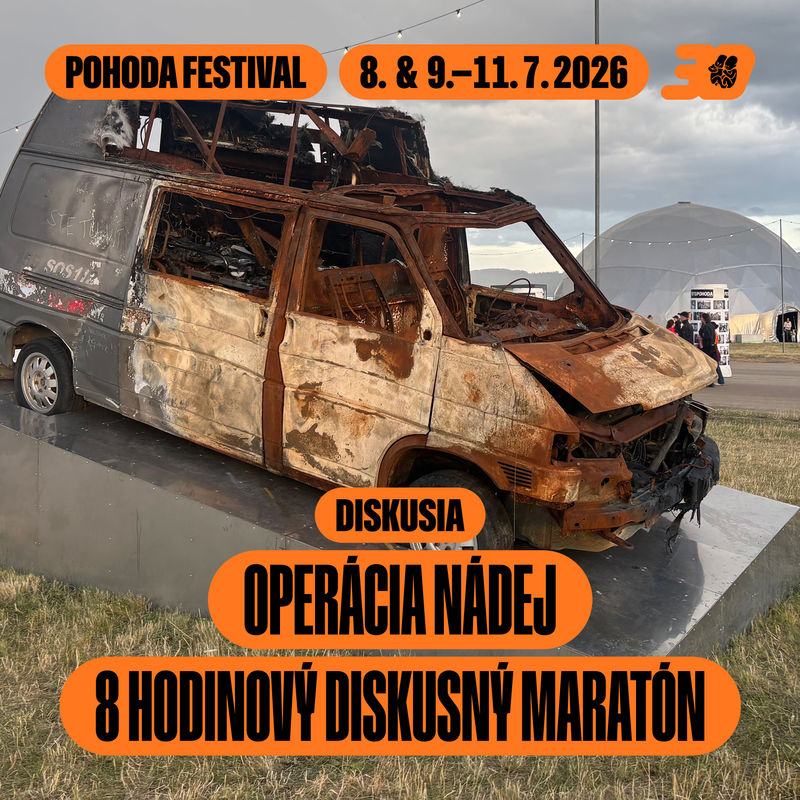 Operácia Nádej prinesie na Pohodu 8-hodinový diskusný maratón aj zbierku na evakuačné sanitky pre Ukrajinu