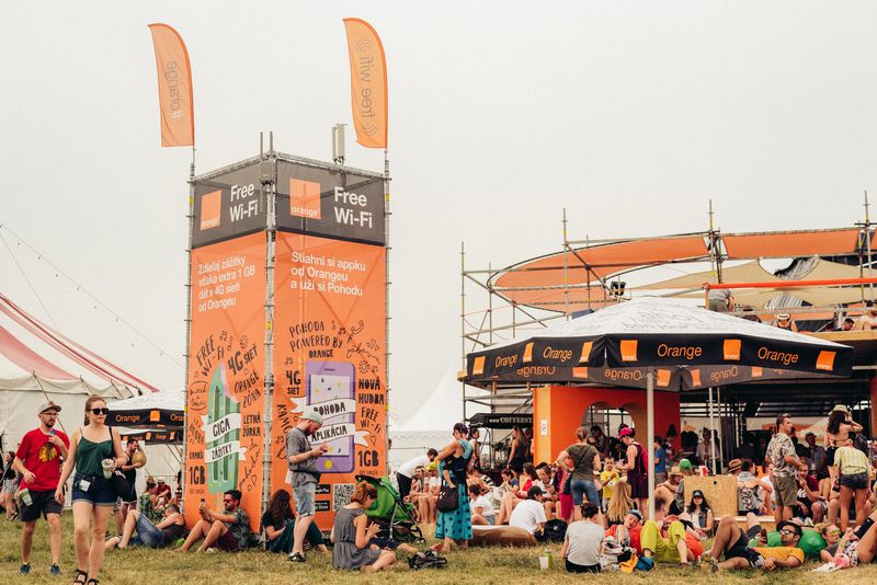 Orange ponúkne zákazníkom nekonečná dáta počas festivalu Pohoda in the Air