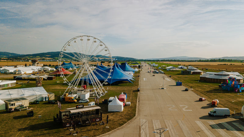 We have opened the festival site