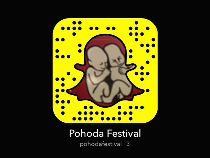 Pohoda na Snapchate