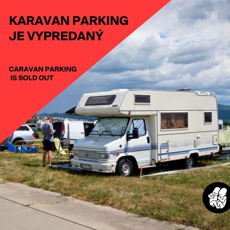 Priatelia, parking pre karavany je vypredaný