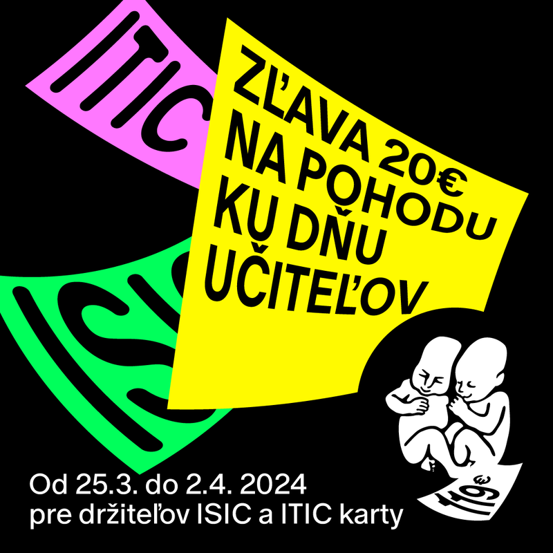 Pridali sme ďalšie lístky so zľavou 20€ v rámci akcie ku Dňu učiteľov