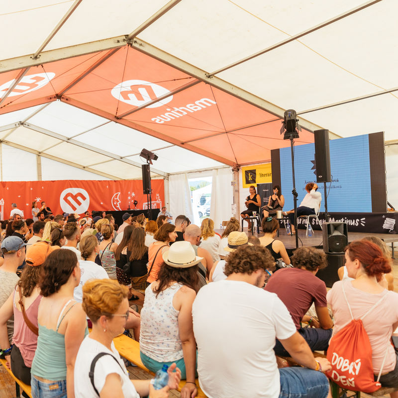 Program Literárneho stanu Martinus na Pohode 2025