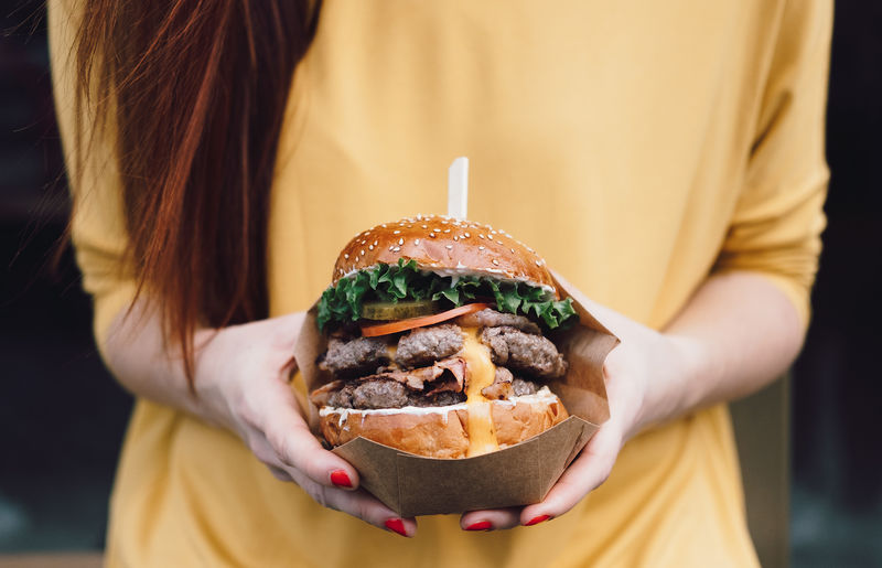 Regal Burger with Canadian specialty at Pohoda