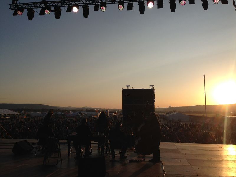 The Sendreiovci band turned the welcoming of the Sun into a dynamic morning dancing party