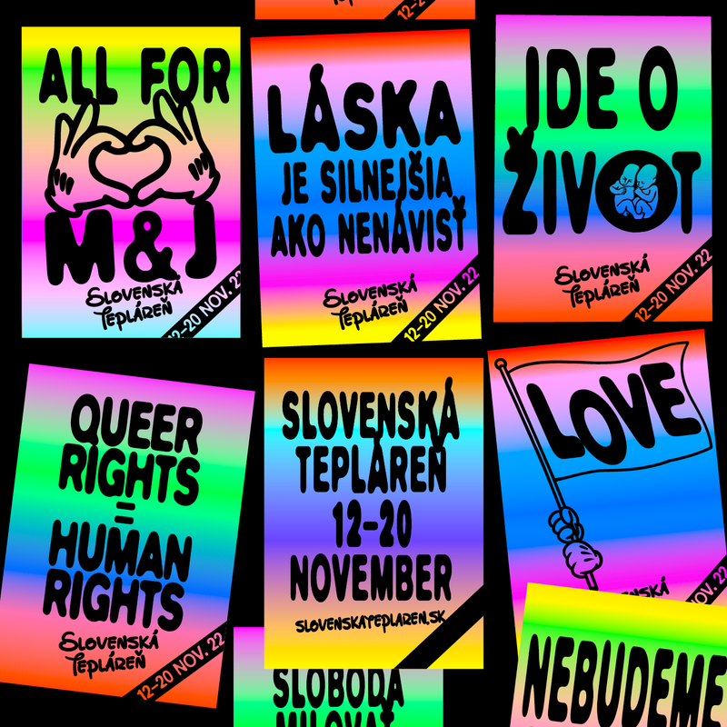 Slovenská Tepláreň – Series of events in support of the LGBTI+ community