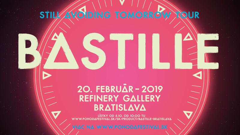 We have launched the sale of tickets for the Bastille show in Bratislava.