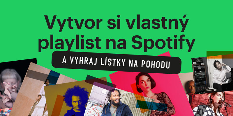 Competition for tickets to Pohoda – Spotify playlist