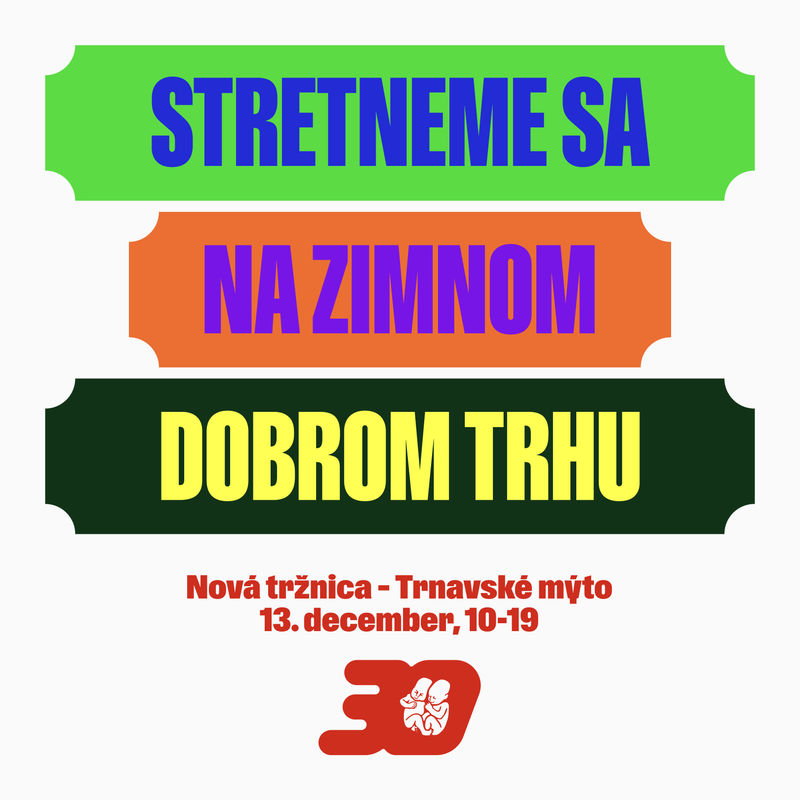 Come Find Us at Zimný Dobrý Trh This Saturday