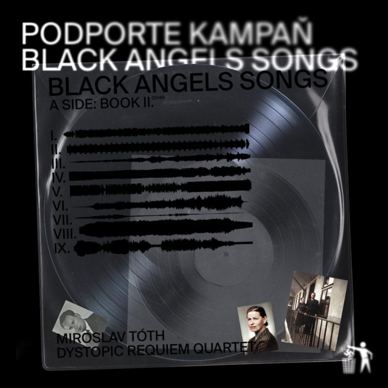 Vydanie Black Angels Songs môžete podporiť na Startlabe