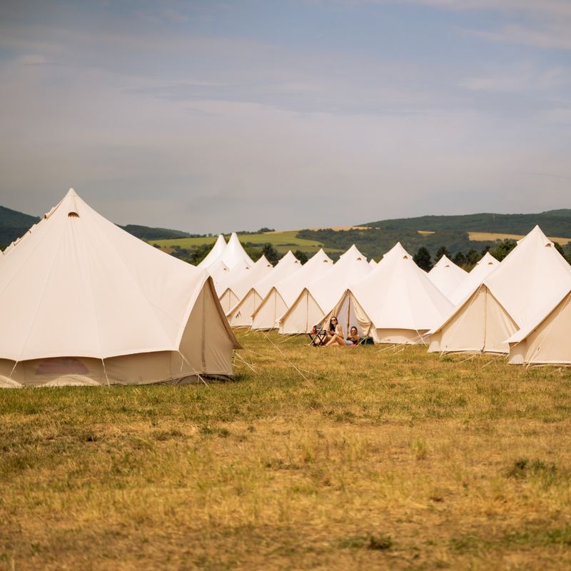 Tents for 5 people in the Family Park are also already sold out.