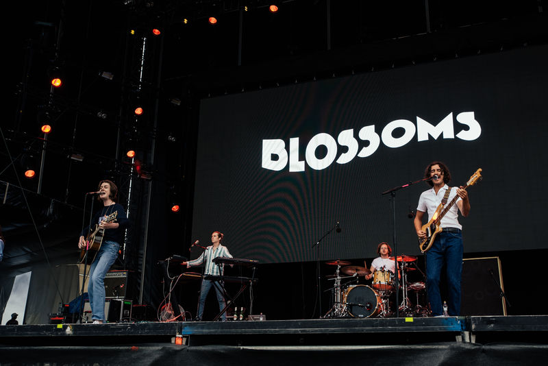 Recordings from Blossoms concert live at Pohoda 2018