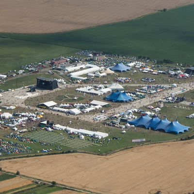 ​What the festival looked like from above