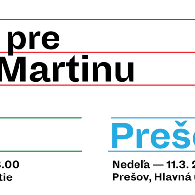 Koncerty pre Jána a Martinu v Žiline a v Prešove