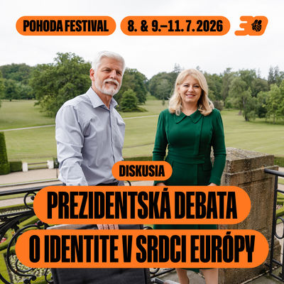 Peter Pavel and Zuzana Čaputová to appear at Pohoda 2026, opening a debate on identity in a polarised world