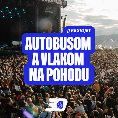 Travel to Pohoda with RegioJet: Special Buses for THE CURE Extra Day and Train Discounts Throughout the Festival