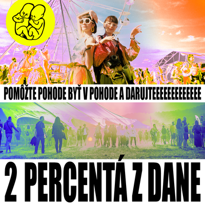 Pomôžte Pohode byť v pohode  aj vďaka 2 % z daní